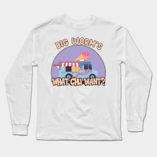 Big Worm's Ice Cream Long Sleeve T-Shirt